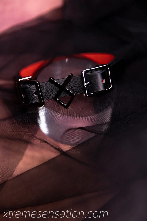 GREED - Leather Slave Collar & Leash